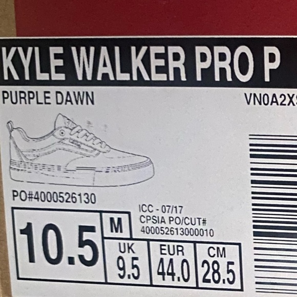 Kyle Walker Pro P
Purple Dawn
10.5 - Picture 4 of 4